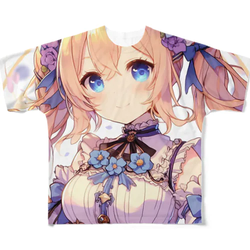 牛津ベロニカ フルグラフィックTシャツ