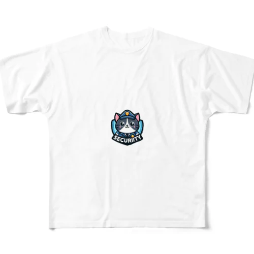 ミスターキャットガード All-Over Print T-Shirt