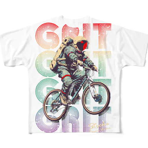 GRIT フルグラフィックTシャツ