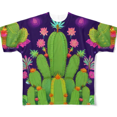 Magical Cuctus フルグラフィックTシャツ