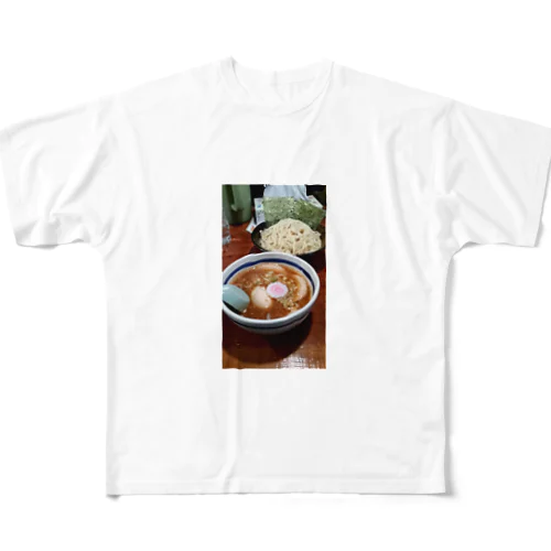 激うまつけ麺 フルグラフィックTシャツ