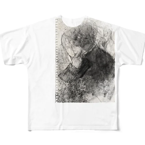 ドローイング All-Over Print T-Shirt