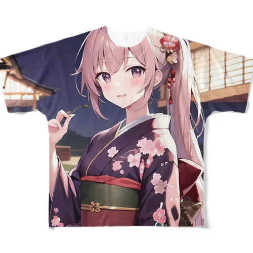 日本の和5 All-Over Print T-Shirt