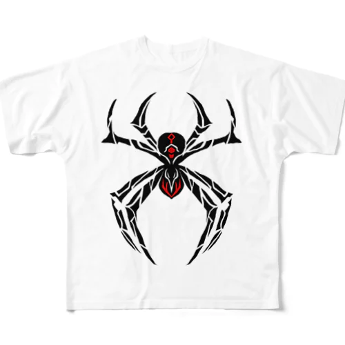 Black Widow By Unholy Nonneizz All-Over Print T-Shirt