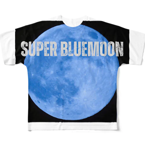 Super Bluemoon Brand🎵 フルグラフィックTシャツ