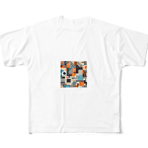 ジオメトリック・フューチャー All-Over Print T-Shirt