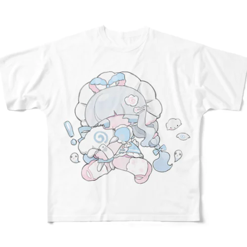 sagyori 咩咩饺子 t恤 All-Over Print T-Shirt