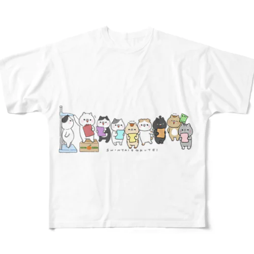 身体測定 フルグラフィックTシャツ