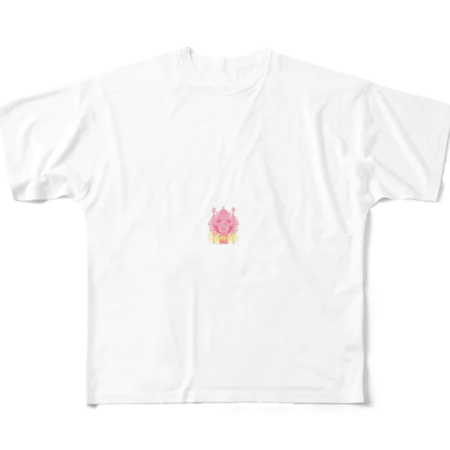 千手観音スパークル✨️ フルグラフィックTシャツ