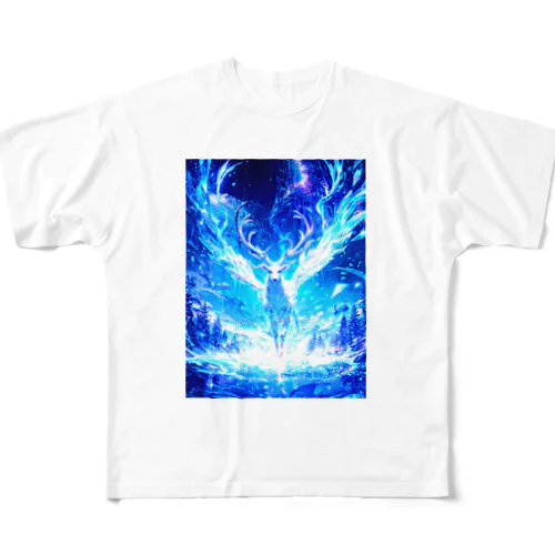 ディアホワイト All-Over Print T-Shirt