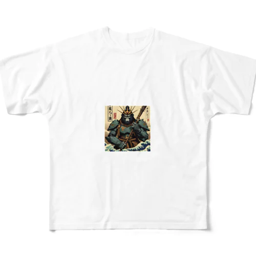 ゴリ斎 All-Over Print T-Shirt