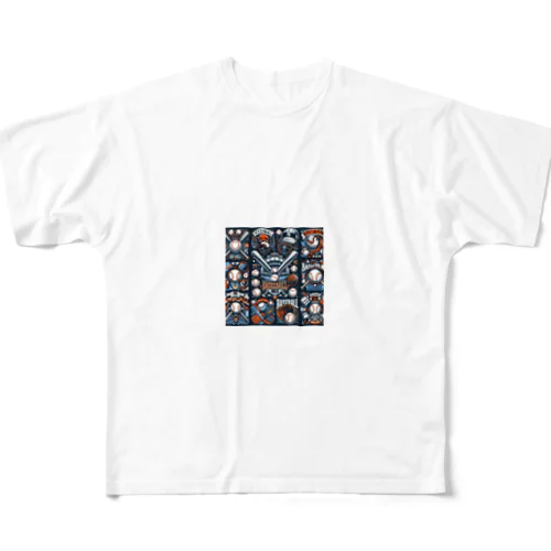 Future Baseball All-Over Print T-Shirt