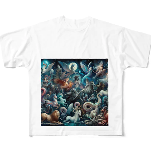 美しいモンスター All-Over Print T-Shirt