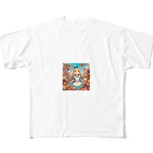 不思議の国の少女🌟希望 All-Over Print T-Shirt