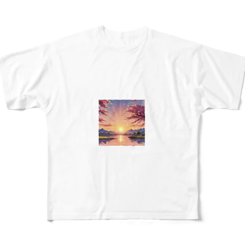 桜の季節2 All-Over Print T-Shirt