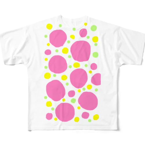 ハムとコーンとアスパラガス All-Over Print T-Shirt