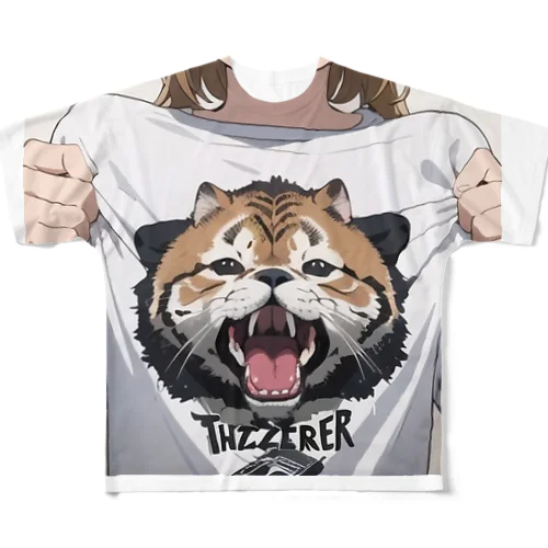 TシャツインTシャツちゃん フルグラフィックTシャツ