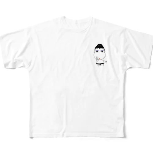 勝ったよ！関取オネエさん All-Over Print T-Shirt