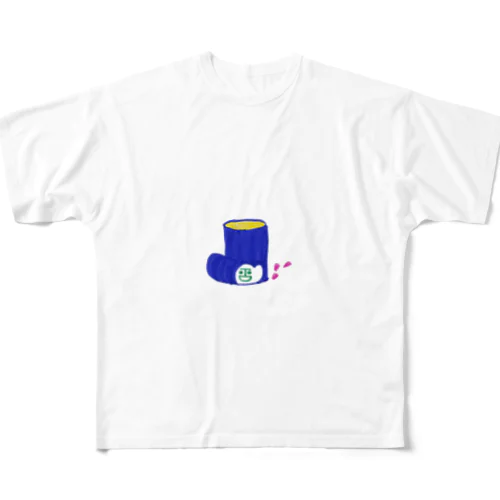 ながぐつちゃん フルグラフィックTシャツ