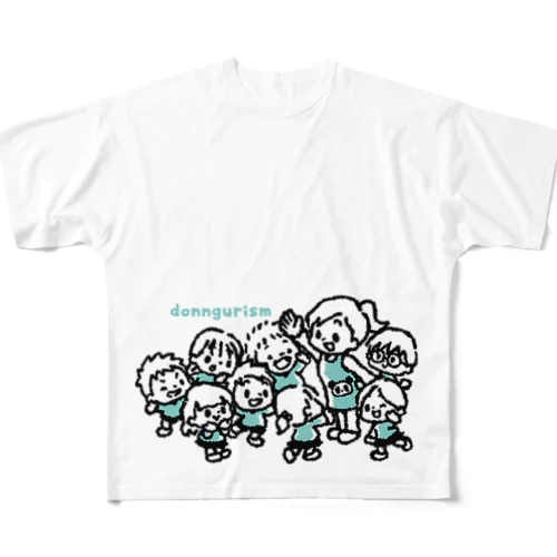 卒園 フルグラフィックTシャツ