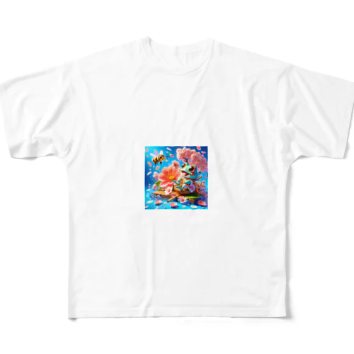 お花見2024 All-Over Print T-Shirt