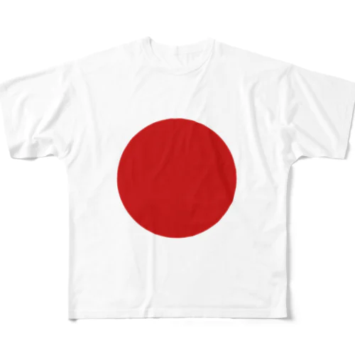 日本の国旗 All-Over Print T-Shirt