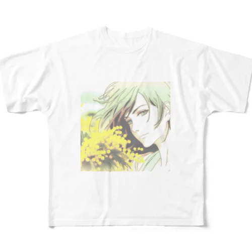 mimosa All-Over Print T-Shirt