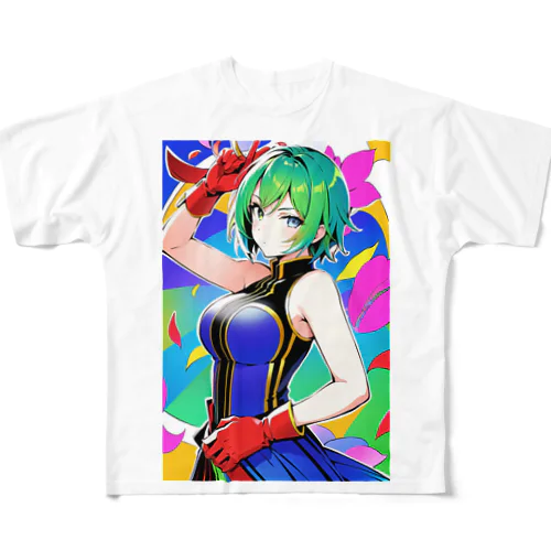 戦乙女 All-Over Print T-Shirt