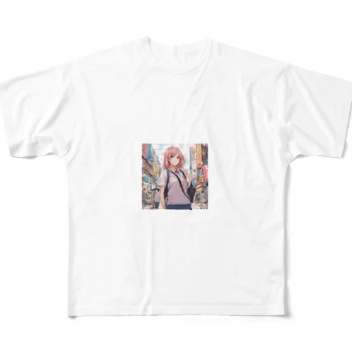 理想の彼女 All-Over Print T-Shirt