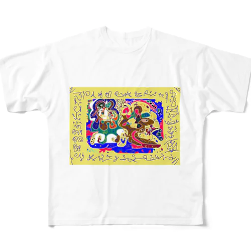 ゆりオリジナル宇宙アート🎨 All-Over Print T-Shirt