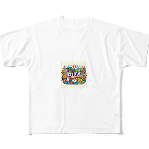 大分県 フルグラフィックTシャツ