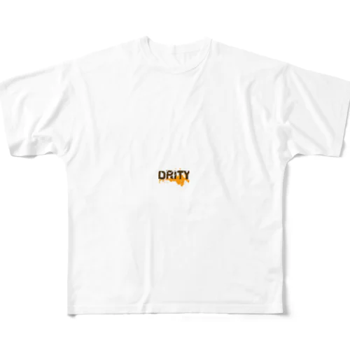 DIRTY All-Over Print T-Shirt