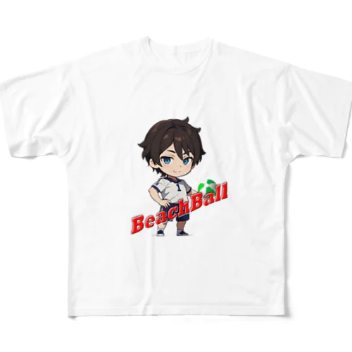 ビーチボールバレー（男子Ⅰ） フルグラフィックTシャツ