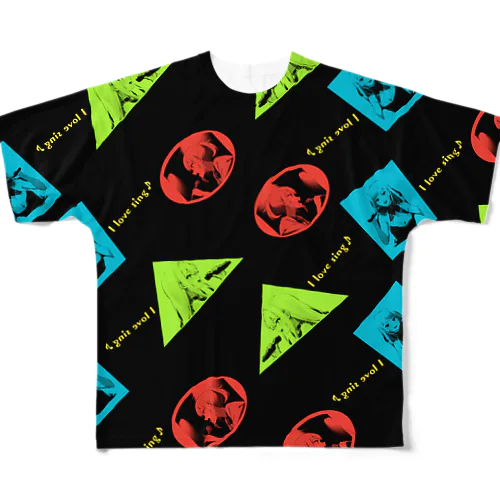 azuna-2nd フルグラフィックTシャツ