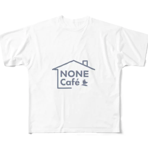 とりモチーフ（ブルーグレイVer） All-Over Print T-Shirt