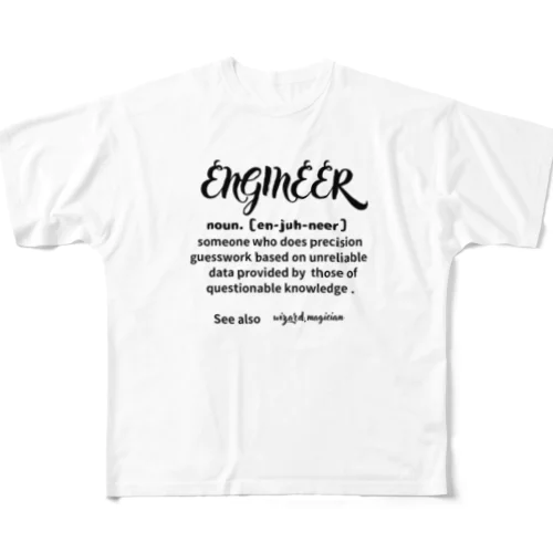 エンジニアグッズ フルグラフィックTシャツ
