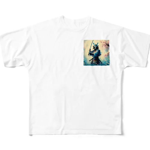 絵画のような侍シリーズ All-Over Print T-Shirt