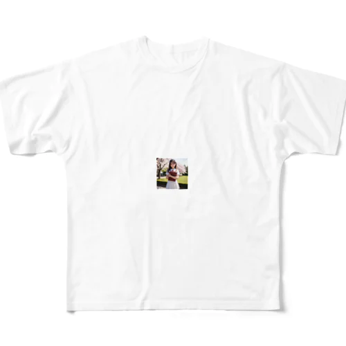 天使美少女 All-Over Print T-Shirt