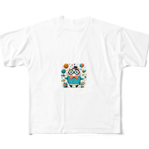 ぽりぽりん All-Over Print T-Shirt