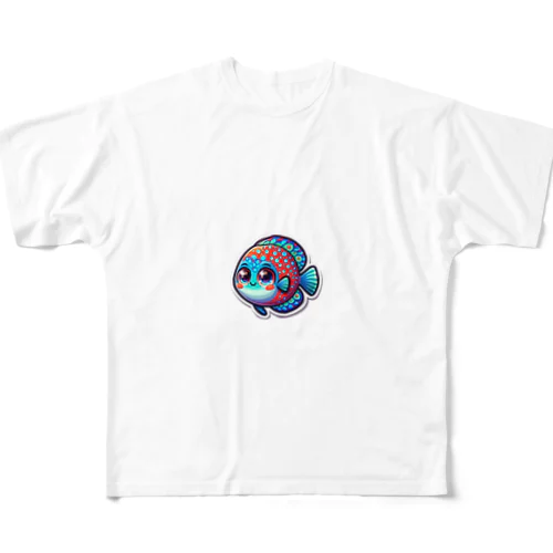 ディスカスちゃん All-Over Print T-Shirt