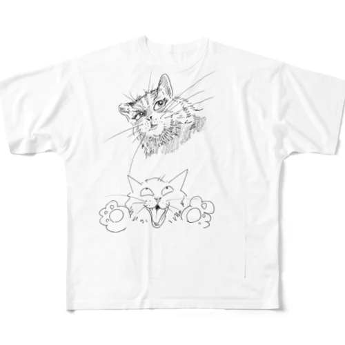 幸福論 フルグラフィックTシャツ