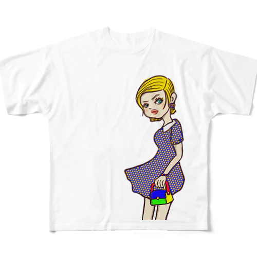 Emma All-Over Print T-Shirt