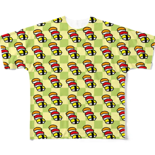 SUSHI All-Over Print T-Shirt