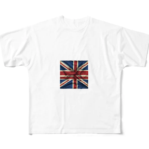 イギリス フルグラフィックTシャツ