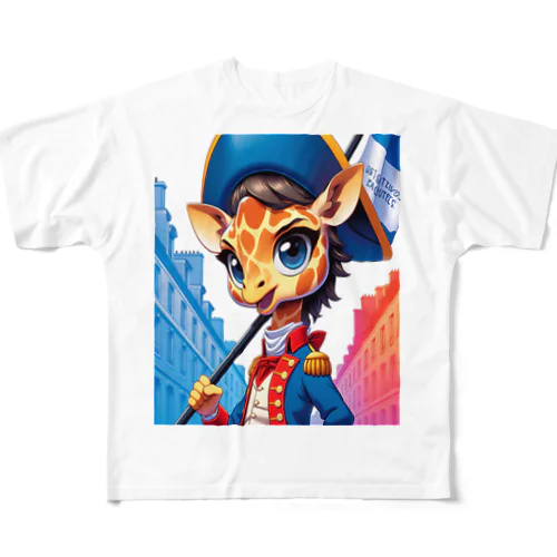 きりん４９ All-Over Print T-Shirt