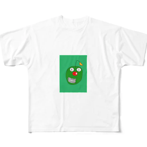 MysteryApple フルグラフィックTシャツ