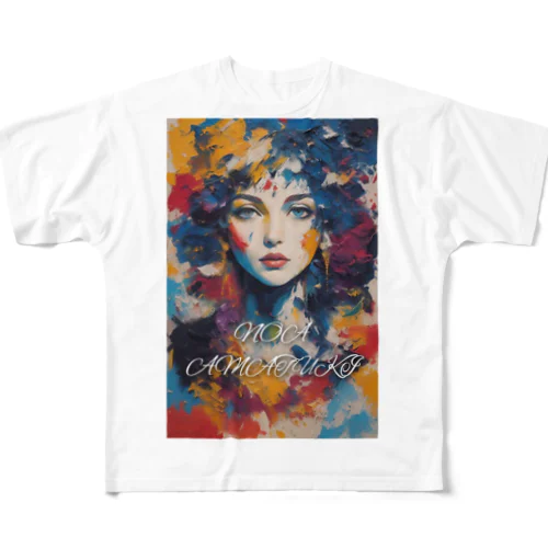 WOMAN ART〜お洒落なアイテム〜 フルグラフィックTシャツ