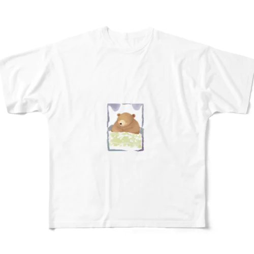 こたつくま フルグラフィックTシャツ