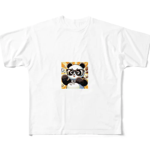 インテリジェントなパンダ All-Over Print T-Shirt