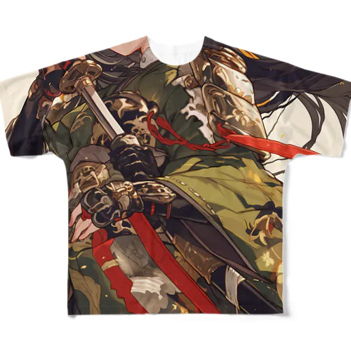 可愛い美戦士　ラフルール　1859 フルグラフィックTシャツ